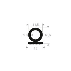 Profil spécial caoutchouc compact 13.5 - 11.5 mm