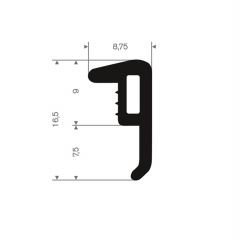 Profil spécial caoutchouc compact 8.75 - 16.5 mm