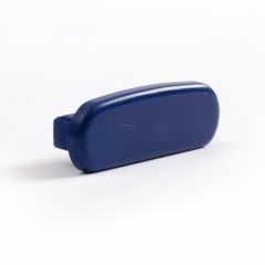 Embout main courante d'escalier PVC Bleu 40x8 mm