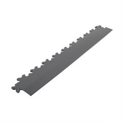 Dalles PVC clipsables bord gris fonce 7mm