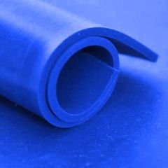 Feuille silicone FDA bleu 5 mm (largeur 120cm)