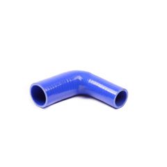 Coude silicone réducteur blue 90 degrés DN=63-45 L=127mm