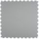 Dalles PVC clipsables checker gris clair 530x530x4mm