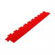 Dalles PVC clipsables bord rouge 7mm