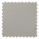 Dalles PVC clipsables martele gris clair 500x500x4mm